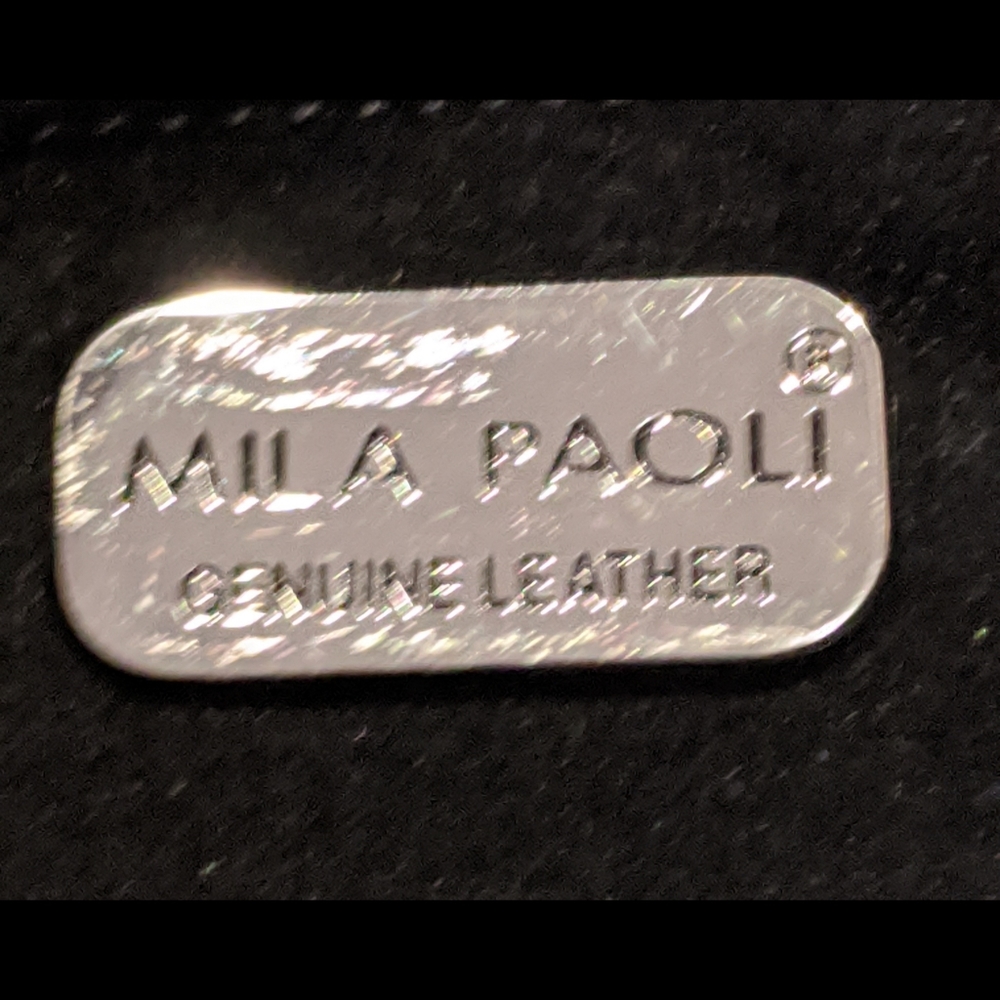 Used Milo Paoli Red Leather Wallet/Organizer - Picture 3 of 8